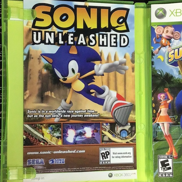 XBOX360 SEGA SUPERSTAR TENNIS. XBOX LIVE ARCADE COMPILATION DISC - Picture 8 of 10